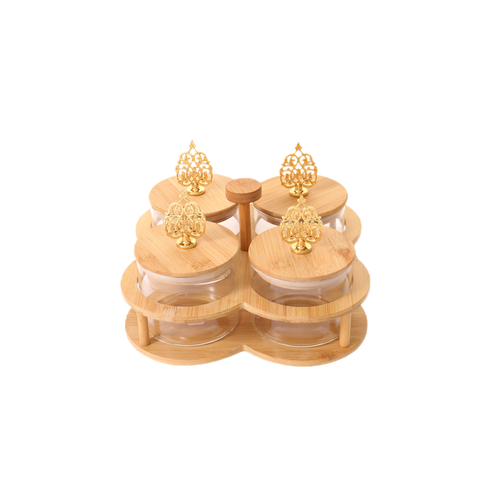 4 piece storage tank set