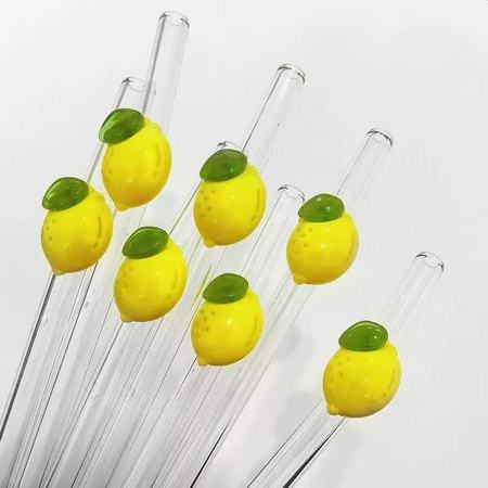 Single Lemon Straw