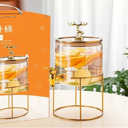 Stainless steel base juice bucket