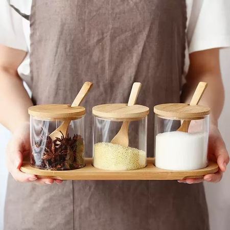 Seasoning jar 3-piece set
