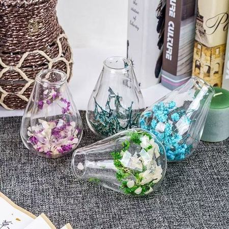 Dried flower double-layer cup