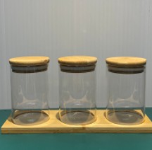 Three piece storage tank set