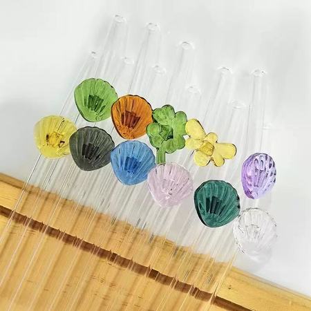 Single shell style straw