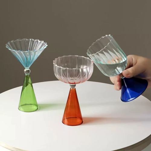 Gradient Champagne Glass