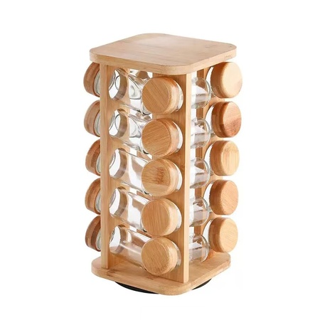 Rotating seasoning jar set of 20 pieces