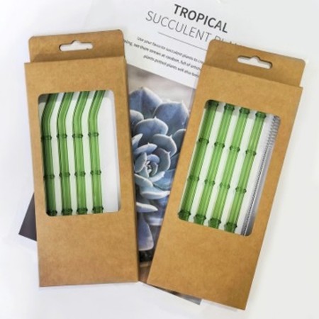 Bamboo shape drinking straw