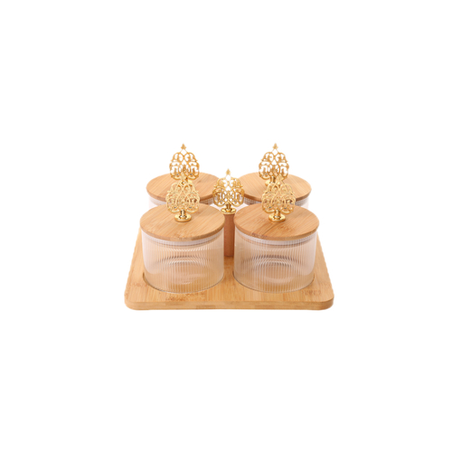 4 piece storage tank set