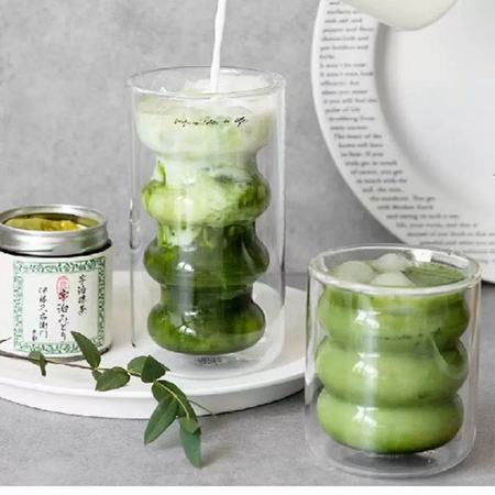 Double layer caterpillar cup