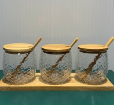 Fish pattern three piece set