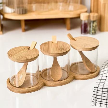 Seasoning jar 3-piece set