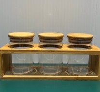 Three piece storage tank set